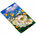 Прессованнное полотенце на открытке P37 Цветы 8